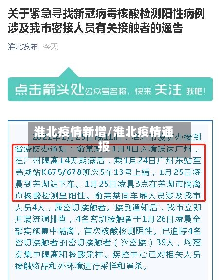 淮北疫情新增/淮北疫情通报
