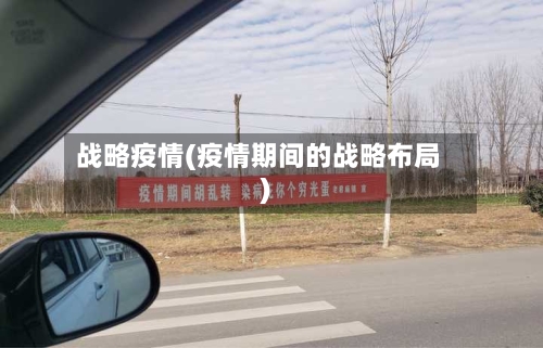 战略疫情(疫情期间的战略布局)-第2张图片