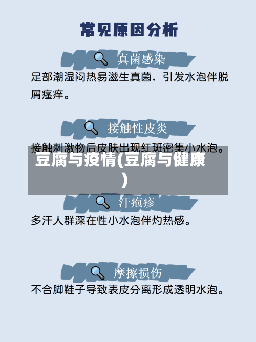豆腐与疫情(豆腐与健康)