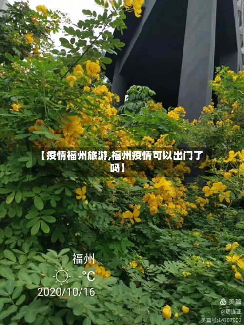 【疫情福州旅游,福州疫情可以出门了吗】