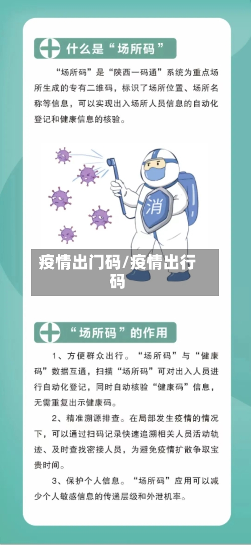 疫情出门码/疫情出行码