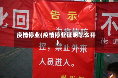 疫情停业(疫情停业证明怎么开)-第3张图片