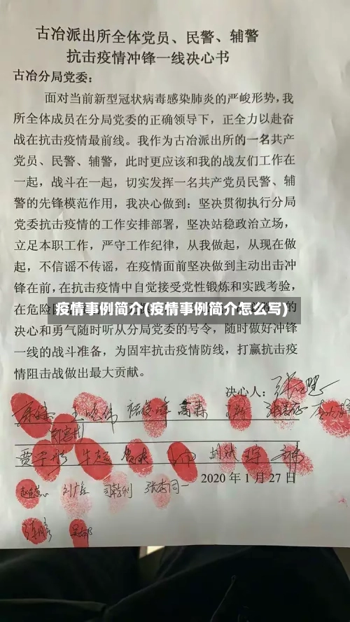 疫情事例简介(疫情事例简介怎么写)-第2张图片