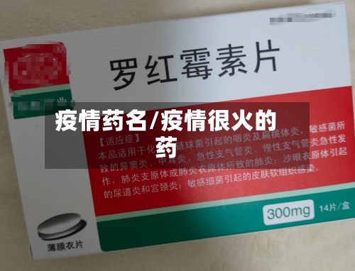 疫情药名/疫情很火的药-第2张图片