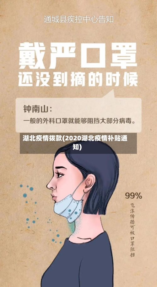 湖北疫情拨款(2020湖北疫情补贴通知)