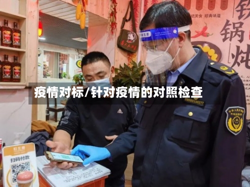 疫情对标/针对疫情的对照检查-第2张图片