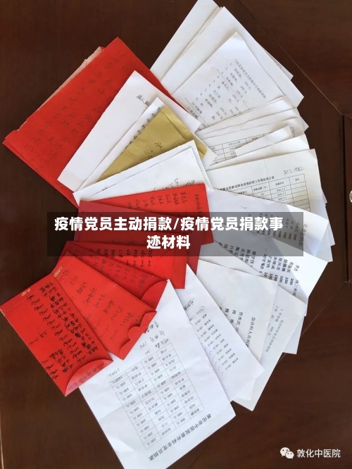 疫情党员主动捐款/疫情党员捐款事迹材料-第2张图片