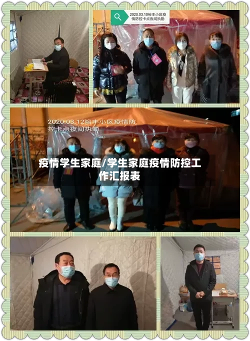 疫情学生家庭/学生家庭疫情防控工作汇报表-第2张图片