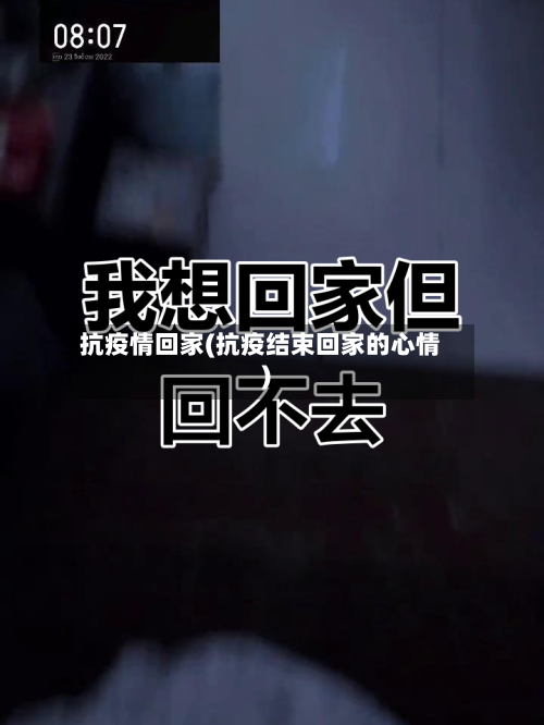 抗疫情回家(抗疫结束回家的心情)-第2张图片
