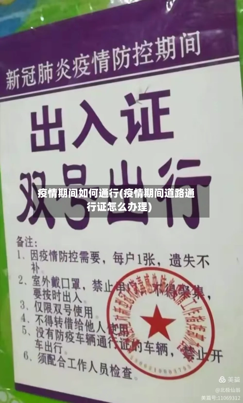 疫情期间如何通行(疫情期间道路通行证怎么办理)-第3张图片