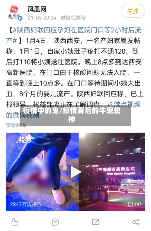 疫情中的鬼/疫情背后的牛鬼蛇神-第2张图片