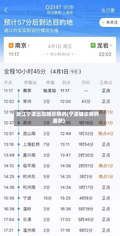 浙江宁波出现确诊病例(宁波确诊病例最新)-第2张图片