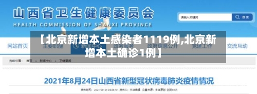 【北京新增本土感染者1119例,北京新增本土确诊1例】