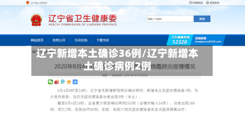 辽宁新增本土确诊36例/辽宁新增本土确诊病例2例